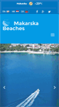 Mobile Screenshot of makarskabeaches.com